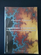 Laboratorio di informatica Programmazione in Turbo Pascal CEDAM 1992 Retrocomput