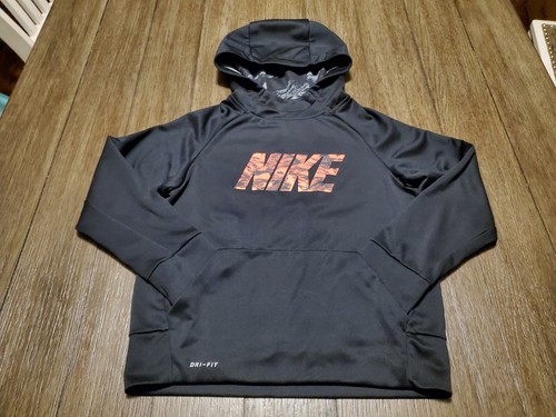 Nike Big Logo Fleece Hoodie Sweatshirt boys size small. - Picture 2 of 7