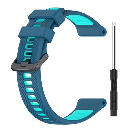 22 mm Silikon Uhrenarmband Uhrenband für Garmin Forerunner 965/955/945/Instinkt - Bild 24 von 24