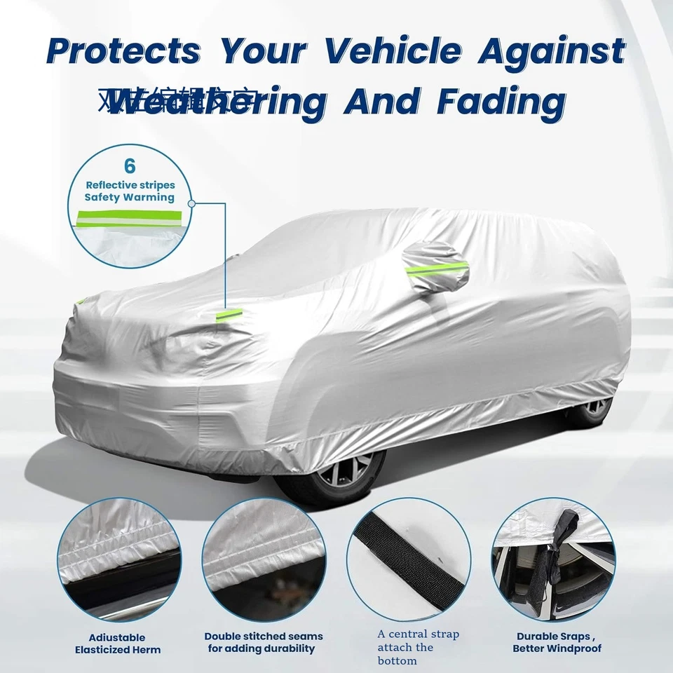For Honda HR-V Element Waterproof Car Cover All Weather Snow Frost Protection - Image 4 of 4