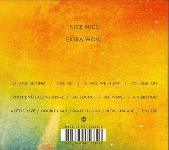 Nice Nice Extra Wow CD UK Warp 2010 In Tri-Fold Digipak WARPCD187 - Bild 2 von 2