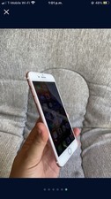 Apple iPhone 7 plus 32gb unlocked used ROSE GOLD Sm Crack In Screen