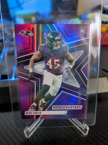 2025 Panini Rookies & Stars Football Mike Green Purple /999 Rookie