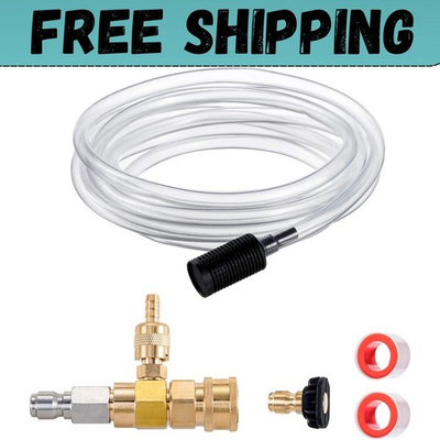 #ad Downstream Injector for Pressure Washer Power Washer Chemical Injector Kit Soap $23.30