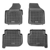 Gummi-FußMatten VW Touran 2003-2015 (5-Sitzer) Rezaw-Plast Passgenau Auto Set