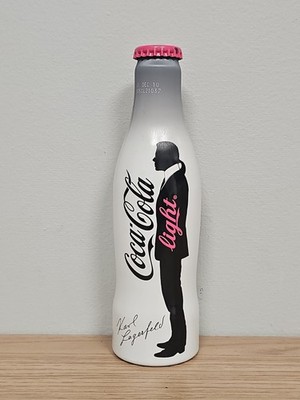 Coca Cola Flasche Full Edition Karl Lagerfeld, exklusives Design, Getränk nein 