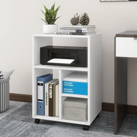 Puncia Aktenschrank Mit Rollen BüRoschrank Mit 4 Ablage Mobiler Rollcontainer Dr