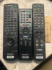 Sony Remote Control Set for DVD, BD, Satellite Receiver