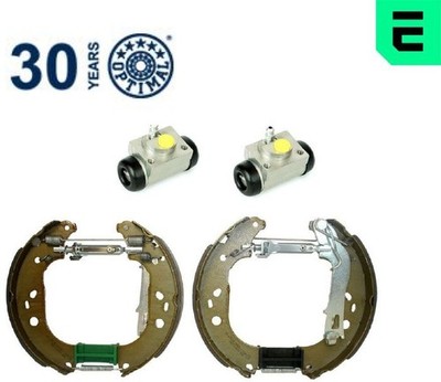 OPTIMAL OP-BSK00115 Bremsbackensatz 4 Bremsbacken Trommelbremse 