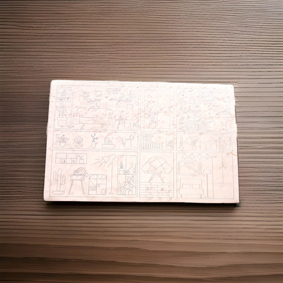 Robotime Rolife 3D Miniature Dora’s Loft DIY Dollhouse DG12 - Image 2 of 4