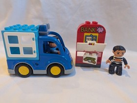 Lego Duplo 10809 Police Patrol Set COMPLETE 15 Pcs