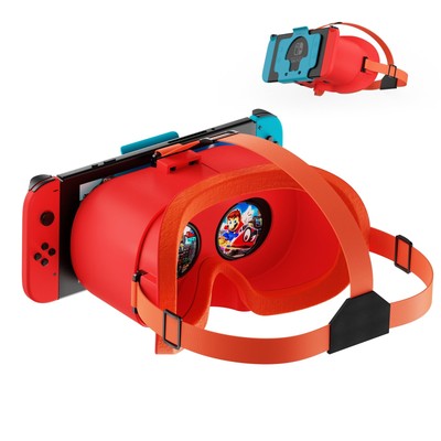 VR Headset for Nintendo Switch & Switch OLED, Upgraded Switch Virtual Reality...