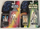 Star Wars Kenner POTF Luke Skywalker Action Figure Lot of 2 Lightsaber & Blaster