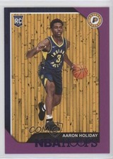 2018-19 Panini NBA Hoops Purple Aaron Holiday #267 0t1