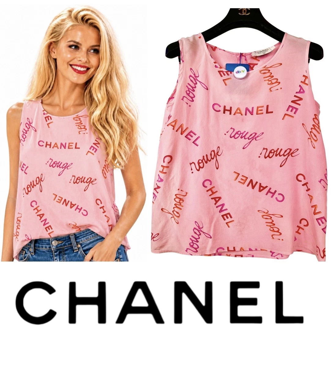 CHANEL Casual Tank Tops for Women for sale | eBay