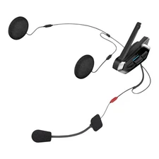 SENA 50R Slim Mesh Intercom Headset HD Black Silver