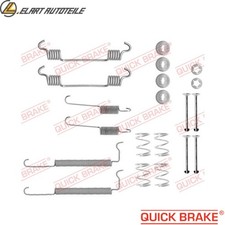 ZUBEHÖRSATZ BREMSBACKEN 105-0710 FÜR OPEL ASTRA/Van/Hatchback/Convertible 1.8L