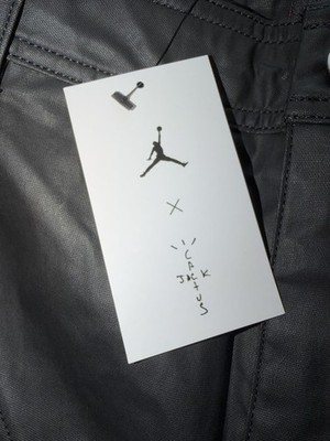Jordan x Cactus Jack Travis Scott Waxed Shorts Size 32 Nike DZ5477