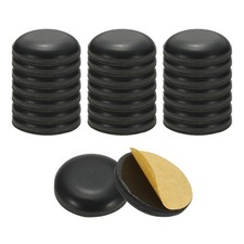 24Pcs Stick Furniture Sliders 7/8" Chair Slider Furniture Pads Black