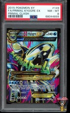 Primal Kyogre EX 149/160 Primal Clash Pokemon PSA 8 Nm-Mt