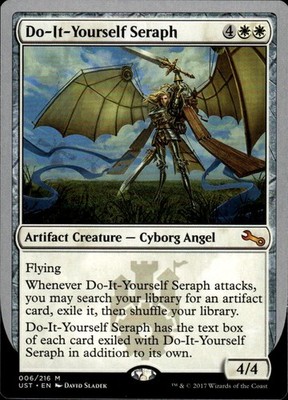 MTG Unstable #6 Do-It-Yourself Seraph - Lightly played
