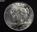 1923 Peace Dollar "CH BU"