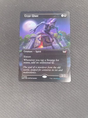 Crypt Ghast *Foil Borderless* - DSC - NM - Magic The Gathering - MTG