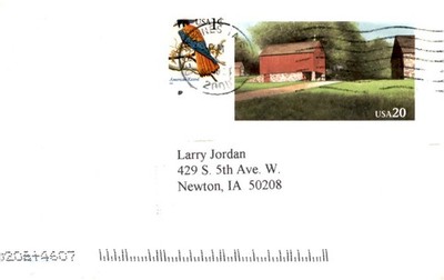 Larry Jordan, American Kestrel, 2000 Arts Connection Board Meeting Postcard