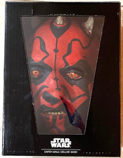 DARTH MAUL STAR WARS DELUXE LATEX MASK NOS IN BOX DISNEY RUBIES CO 202780