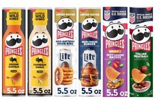 NEW 6 cans LIMITED EDITION-Pringles chips col...