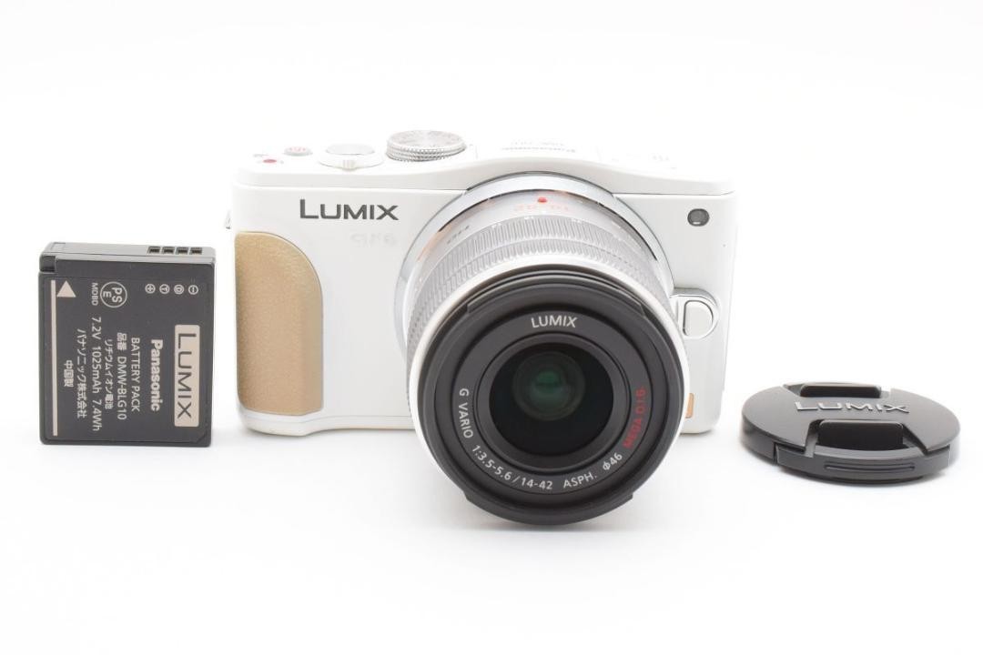 ショット数8300回 LUMIX DMC-GF6 レンズセット ショット数8300回 LUMIX DMC-GF6 レンズセット 8300 shots LUMIX