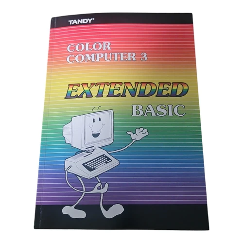 Tandy Color Computer 3 Extended BASIC manual (1986)