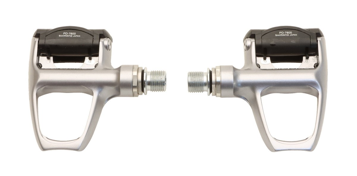 Shimano Dura-Ace PD-7800 SPD-SL Clipless Road Bike Pedals Silver