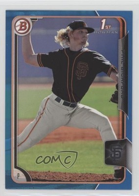 2015 Bowman Draft Blue 54/150 Phil Bickford #129 z6b