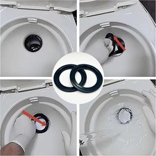 2 Pack RV Toilet Seal, RV Toilet Flush Seal Gasket Replacement,
