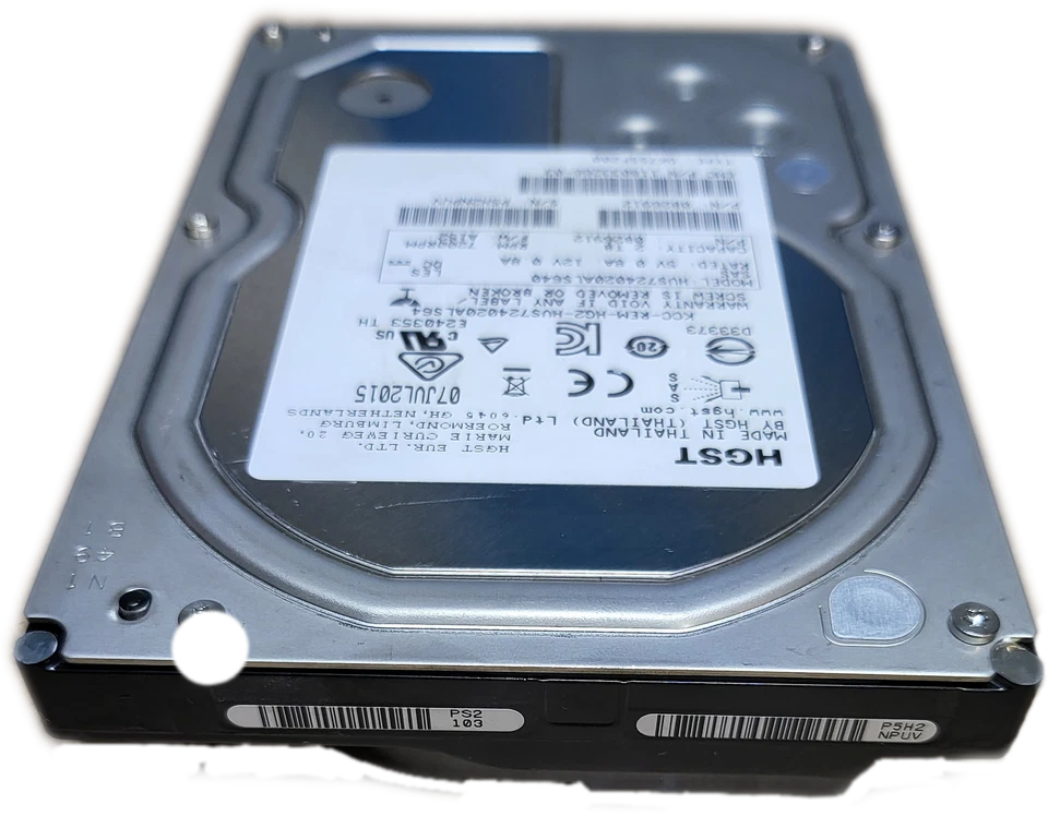 Hitachi HUS724020ALS640 2TB 3.5" SAS HDD - Image 4 of 4