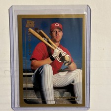 ADAM DUNN 1999 Topps Traded RC #T50 Rookie Base Card From Factory Set Reds. rookie card picture