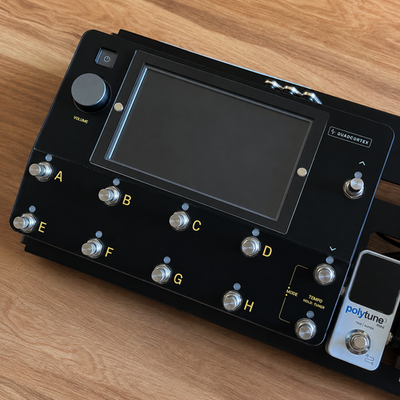 Neural DSP QUAD CORTEX Acrylic Protective Cover Black with Magnet