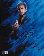 JEFF GOLDBLUM signed (THOR RAGNAROK) Grandmaster 8X10 photo BECKETT BT78186