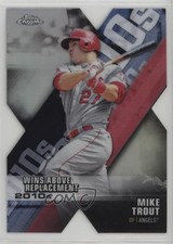 2020 Topps Chrome Decade of Dominance Die-Cuts Mike Trout #DOD-1 0zr4