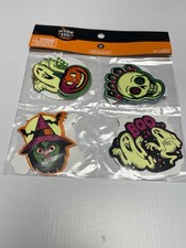 2025 Target Hyde  Eek Vintage Retro Halloween Glow In The Dark 24 Stickers NEW