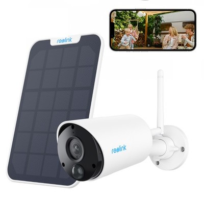Reolink Argus Eco 3MP Überwachungskamera Aussen Akku WLAN IP Kamera Außenbereich