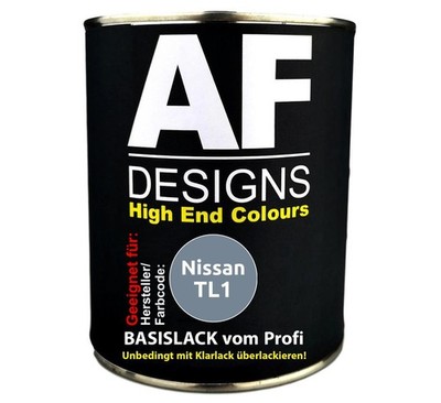 500ml Autolack für Nissan TL1 Smoke Ice Metallic  Autolack Spritzfertig