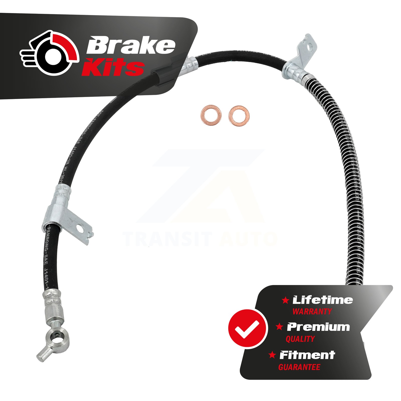 Front Left Brake Hydraulic Hose For 2006-2010 Hyundai Sonata