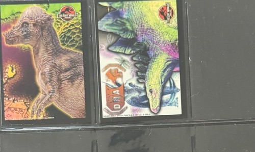 Jurassic Park The Lost World Trading Cards Complete Set 72 Cards 11 Stickers - Picture 14 of 18