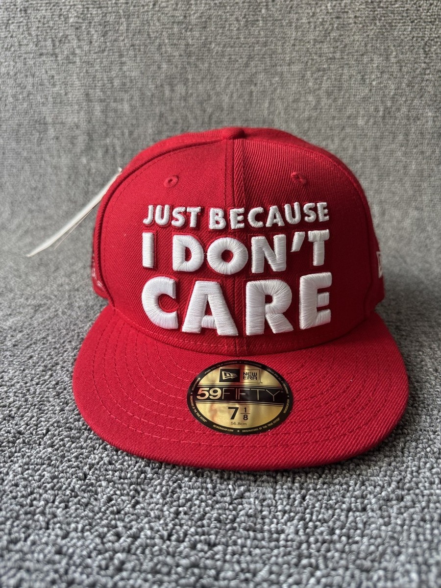 New Era Statement 59FIFTY Fitted Cap Red 7 1/8 Streetwear Hat