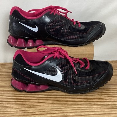 Nike Reax Run 7 Women's Running Shoes Pink/Black 525755-002 - Size 9