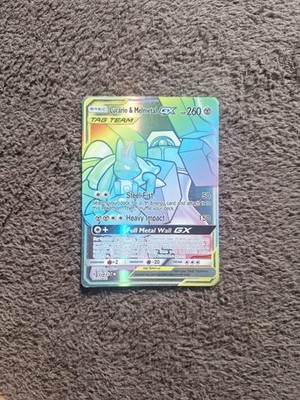 Lucario & Melmetal GX (Secret) 224/214 Sm-Unbroken Bonds Holo