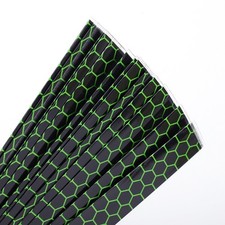 Green 15pcs Universal Heat Shrink Archery Wraps Sticker Hunting U