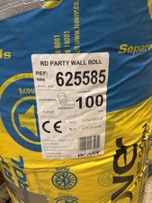 Isover Party Wall Insulation Roll Soundproofing Mineral Wool 100mm 5.46m&sup2;